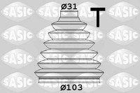 Faltenbalgsatz Antriebswelle Sasic 1906153 Thermoplast FüR Audi A6 C7 4G2 4GC A5