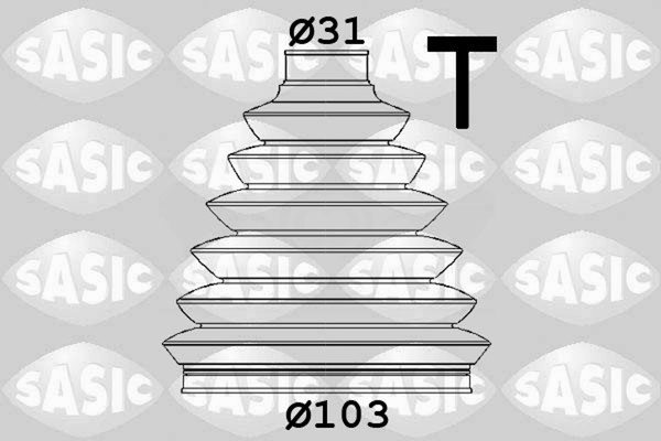 Faltenbalgsatz Antriebswelle Sasic 1906153 Thermoplast FüR Audi A6 C7 4G2 4GC A5-image