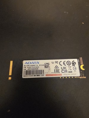 ADATA Legend 512GB M.2 2280 Gen3x4 NVMe SSD Solid State Drive ALEG-710-512GCS