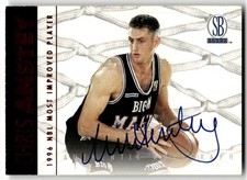 1997-98 Score Board Autographed Chris Anstey 1997 Rookies Silver #NNO Auto