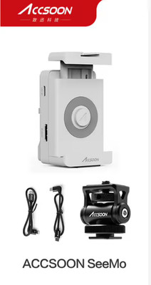 ACCSOON SeeMo Wireless Video Transmitter HDMI to IOS iPhone iPad with Battery