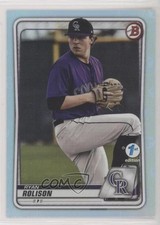2020 Bowman 1st Edition Sky Blue Foil Ryan Rolison #BFE-137 0q1p