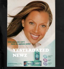 2003 Print ad for Crest  w/ Vanessa Williams