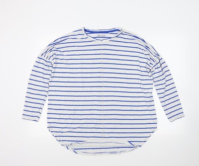 Capsule Damen Pullover Pulli weiß gestreift Größe 14