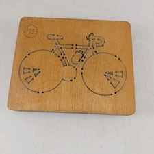 Bicycle Bike Transportation Ellison Educational EquipAccucut Wood Dies 6"x5" 