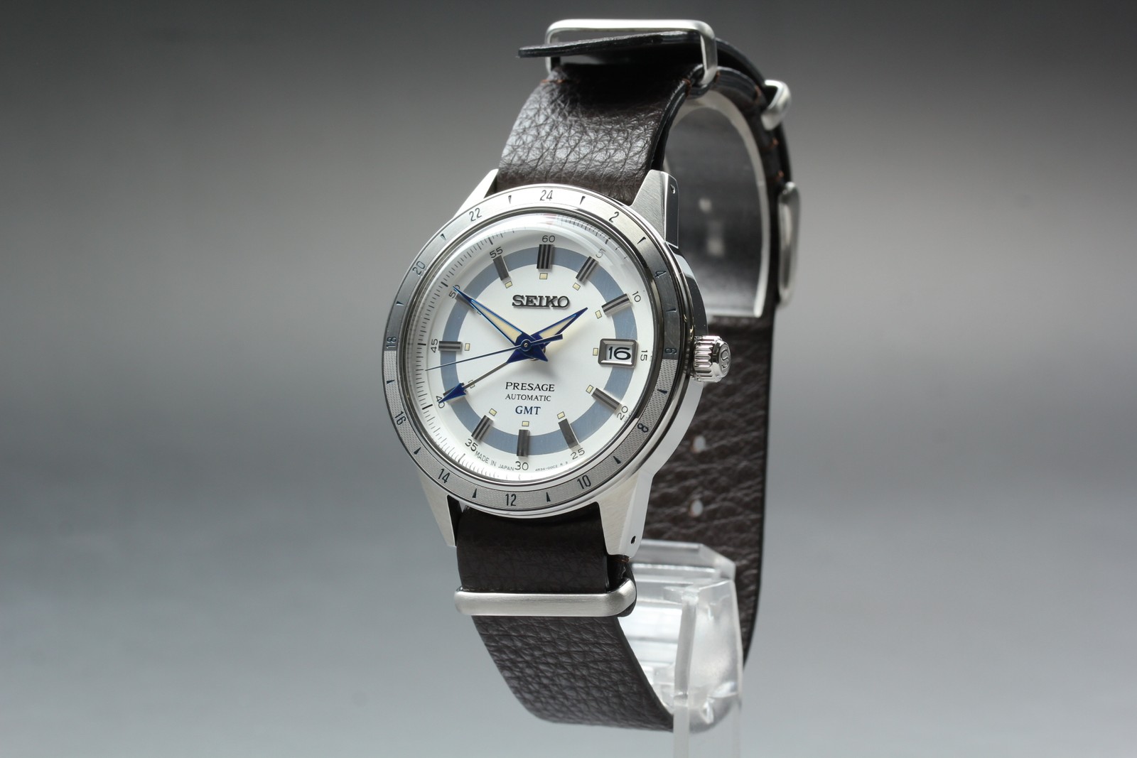 [MINT] SEIKO PRESAGE SARY233 4R34-00E0 AT GMT 110Th Anniversary Limited Watch image 6