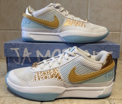 Nike JA 1 Chinese New Years Dragon Men's White Blue Basketball