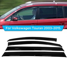 Für VW Touran 5-Türer 2003-2015 Acryl Windabweiser Regenabweiser Abweiser 4-TLG
