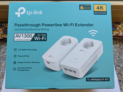 TP-Link TL-WPA8631P Set AV1300 Powerline WLAN AC (3x LAN) - Kauf: Juni 2026