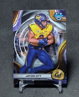 Jaydn Ott Rookie 2024 Bowman's Best University Chrome Card #17 California