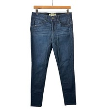 Democracy Jeans Women  s Dark Wash Cigarette Tummy Control Slimming Stretch