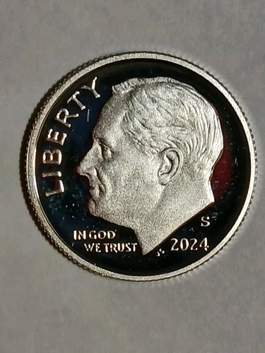 2024 Roosevelt Dime San Francisco Proof Uncirculated 10C Uncertified silver