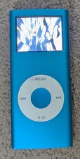 Apple iPod Nano 2nd Generation 4GB Blue - Parts Only