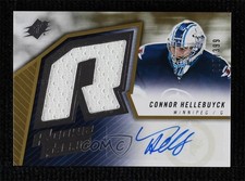2015 SPx 2005-06 Retro Rookie Fabrics Jersey 67/399 Connor Hellebuyck Auto 0xh3
