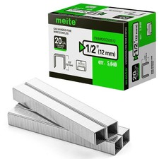 20 Gauge Galvanized Upholstery Staples, 1/2-Inch 12.3 mm Crown with 1/2-Inch ...