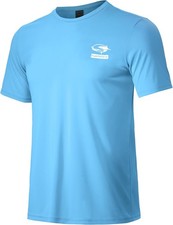 UPF 50 Men's Sport Shirt 100 Recycled Polyester Moisture Wicking Tee