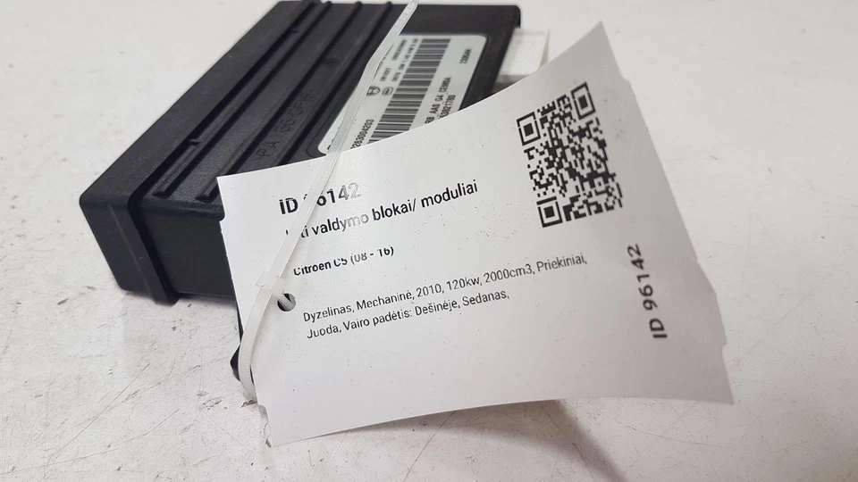 Centralina Park Assist PDC CITROËN C5 III RD 0263004203 2.0 Diesel 28743114 - Immagine 2 di 3