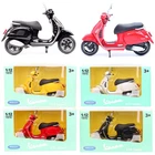 1/12 Scale Welly 2020 Vespa GTS Super Scooter Diecast Toy Motorcycle Model