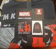 Marvel Deadpool I'm Kind of a Big Deal hoodie sweatshirt NEW size M