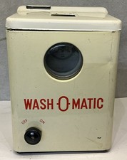 Vintage Antique T.N. Wash-O-Matic Toy Washing Machine Japan UNTESTED