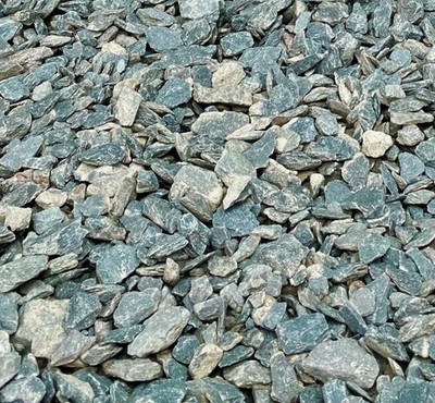 Dekorativer grüner Schiefer Steinsplitt aus der Honister Schiefermine