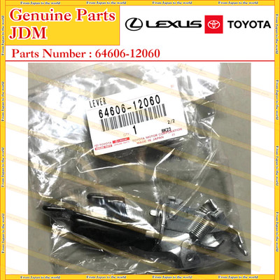 TOYOTA LEVIN TRUENO AE86 RHD Genuine Back Door Filling Port Lock Open Lever F/S
