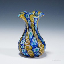 Antico vaso Millefiori, Fratelli Toso Murano ca. anni 20