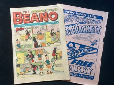 The Beano Comic 16th September 1972 + Original Flyer Insert W7