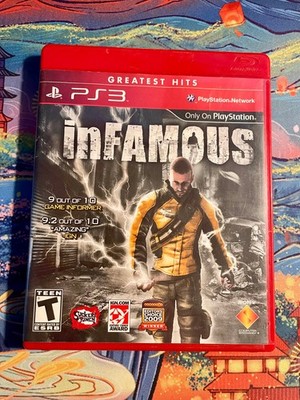 Infamous - Sony PlayStation 3 Greatest Hits CIB W/ MANUAL