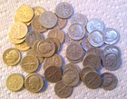 lot of 45 -1955 S Roosevelt silver dimes free insured ship