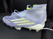 Adidas F50 Sparkfusion Elite FG/AG Soccer Cleats Violet Womens Size 8.5 JH7648