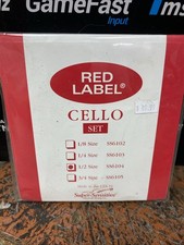 Red Label 6104 Super Sensitive Cello String 1/2 Size