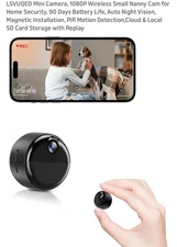 Home Mini Camera with Card - NEW!
