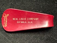   Vintage Jarman Shoe Company Plastic Shoe Horn Neal Logue Co Alabama  