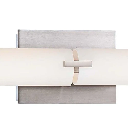 George Kovacs 39 1/2" Wide LED Brushed Nickel Bathroom Light - Picture 3 of 6