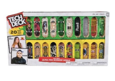 Brand New TECH DECK Ultra Pro Sk8Shop Bundle Bonus 20  Fingerboards Skateboards 