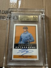 2018 UD Goodwin Champions Shohei Ohtani Goudey  Auto Rc BGS 9.5