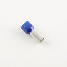 6 Ga. Blue Insulated Ferrules, 0.47" Pin Lg. - pack of 50
