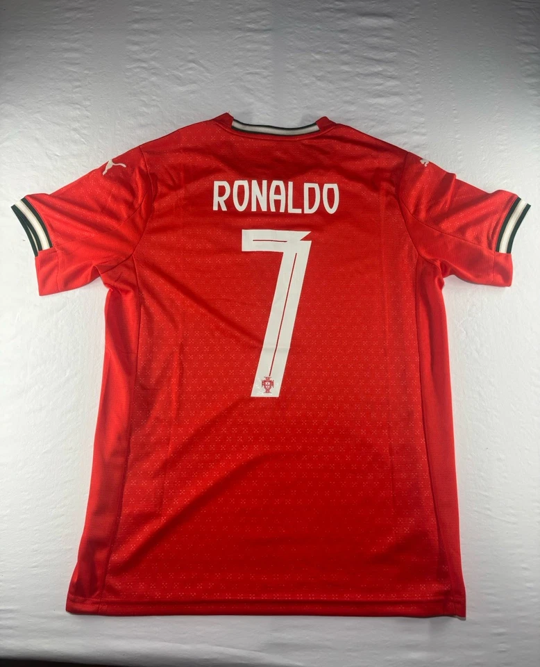 Camiseta deportiva PUMA adulto Portugal Cristiano Ronaldo #7 2025 réplica local Foto 4 de 4