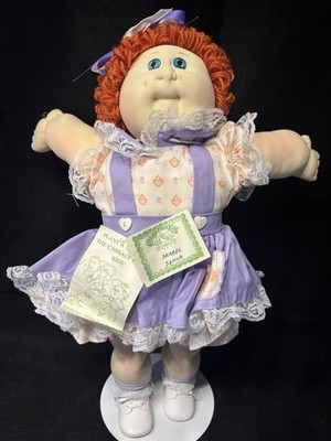Cabbage Patch Kids Mabel Sonia Collector Edition Doll Red Curly Hair Dress Tags