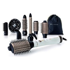 Beautiful Air Wonder 8 In 1 Hot Air Brush Gold, White 1000 W 1.8 M