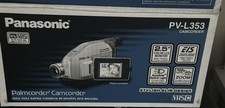 Panasonic PV-L353D L353 Palmcorder VHS-C Video Camcorder Tested/Works