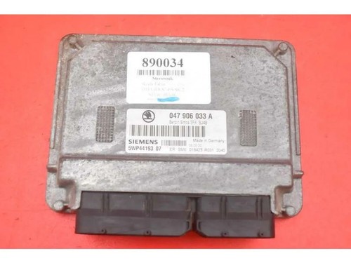SKODA FABIA I Sedan 6Y3 Motorsteuergerät 047906033A 2000 25792335