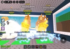 Gold Capitano Moby Steal A Brainrot | BEST PRICE GOLD CAPITANO MOBY 200M/s | SAB