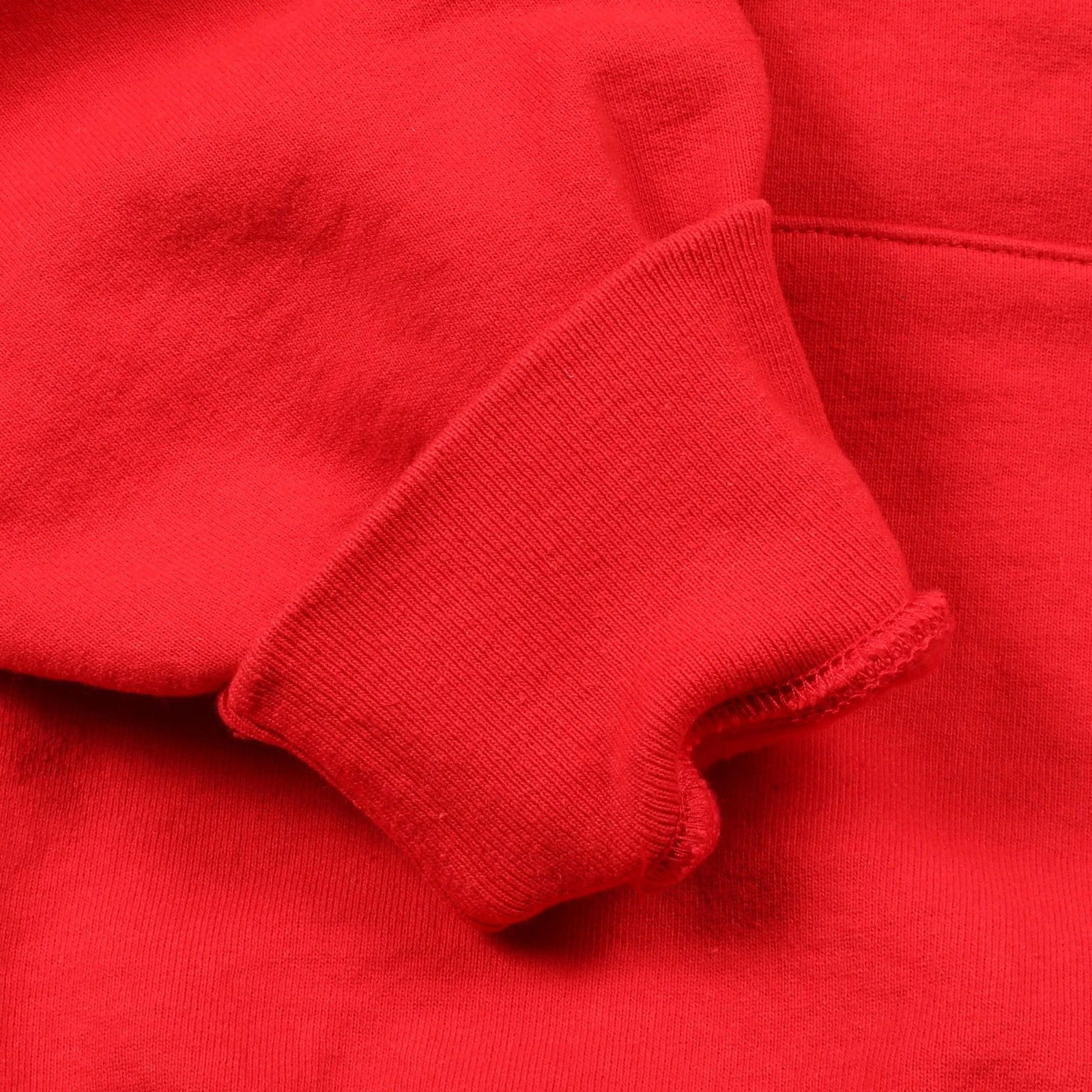 【Tops】Supreme Bling Box Logo Felpa con Cappuccio Pullover Felpa con Cappuccio Cotone Rosso