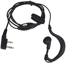 Auricolare Con Microfono 2 Pin PTT per Emittente Walkie Baofeng-Pofung UV-5R Uv5