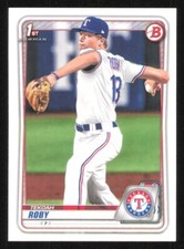 2020 Bowman Draft TEKOAH ROBY 1st Year Baseball card TEXAS RANGERS #76
