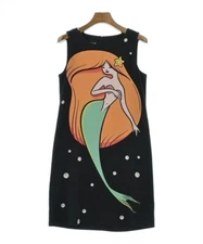 BOUTIQUE MOSCHINO Dress BlackxOrangexGreen (Approx. M) 2200497131098