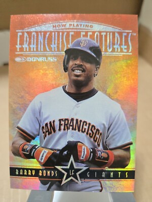 1997 Donruss Franchise Features Barry Bonds & Vladimir Guerrero #7 - 1593/3000