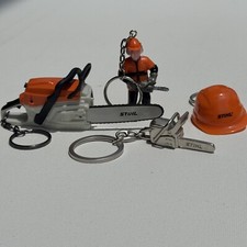 STIHL Original Logo Key Ring Chainsaw Battery...